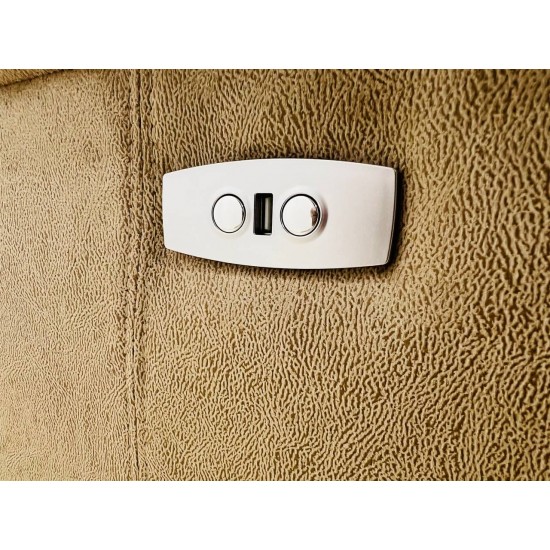 Elektriskais atpūtas krēsls MILLER Beige