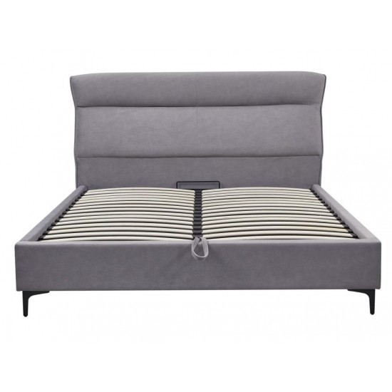 Bed SELESTA 160 Gray