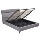 Bed SELESTA 160 Gray