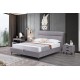 Bed SELESTA 160 Gray