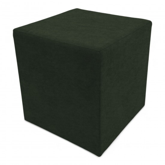 Table, armrest and two poufs Turquoise green