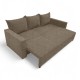 Classic sofa bed with linen box Beige