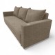Classic sofa bed with linen box Beige