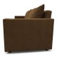 Classic sofa bed with linen box Brown