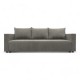 Classic sofa bed with linen box Light gray