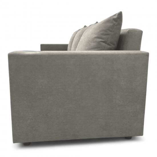 Classic sofa bed with linen box Light gray