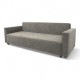 Classic sofa bed with linen box Light gray