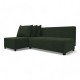 Corner sofa bed bed Turquoise green