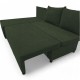 Corner sofa bed bed Turquoise green