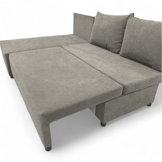 Corner sofa bed bed Light gray