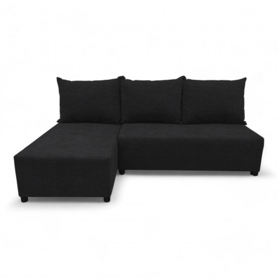 Corner sofa bed bed Graphite