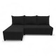 Corner sofa bed bed Graphite