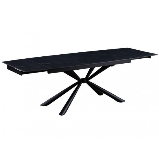 Table STAV 160-240×90 Ceramic Black