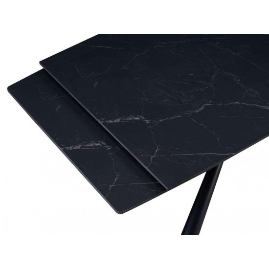 Table STAV 160-240×90 Ceramic Black