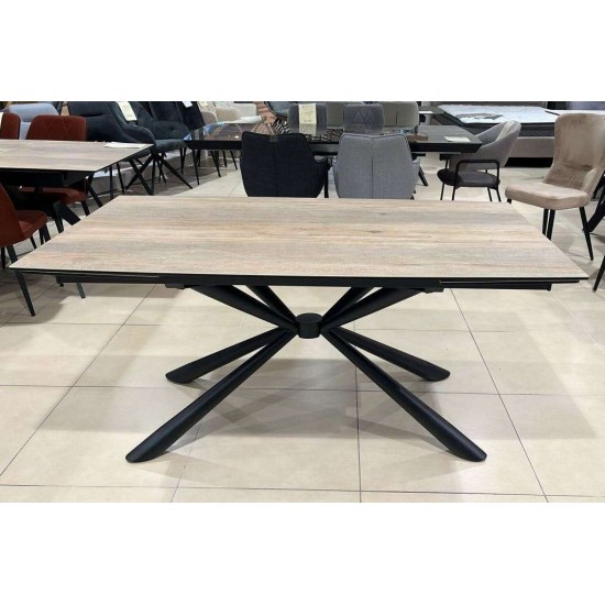 Table STAV 160-240×90 Ceramic Wooden