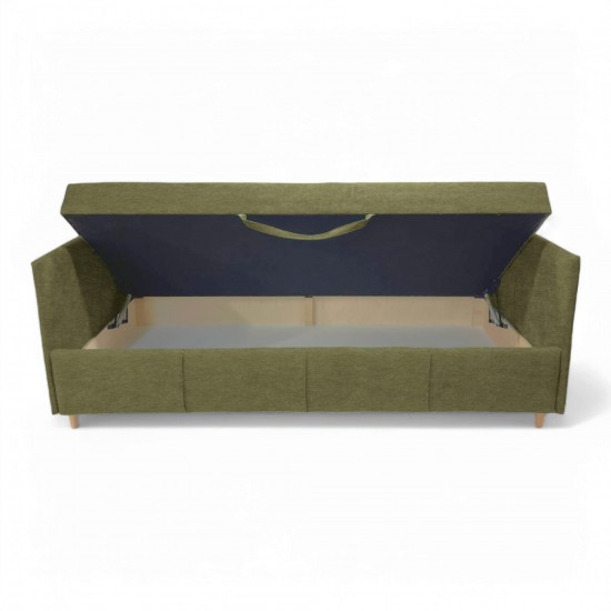 Vienvietīga gulta Teodor PLUS Zaļš