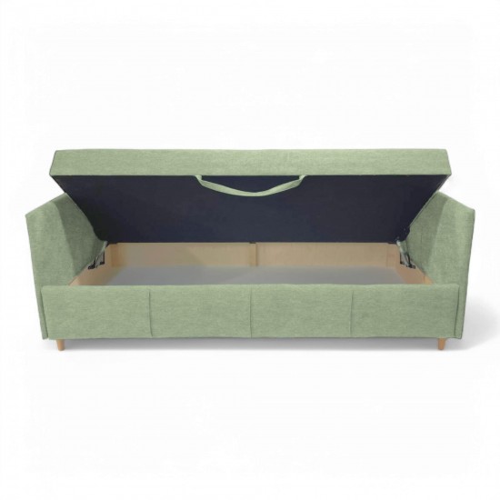 Vienvietīga gulta Teodor PLUS Tirkīzs