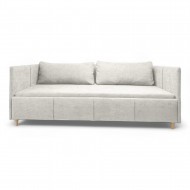 Vienvietīga gulta Teodor PLUS Gaiši pelēka