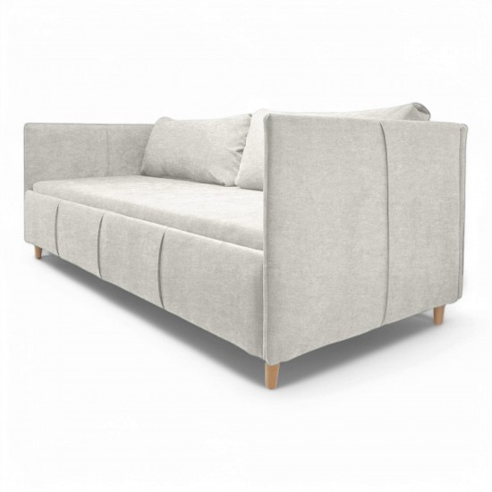 Single bed Teodor PLUS Light gray