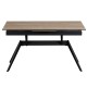 Table TURS 140-180×90 Ceramic Wooden