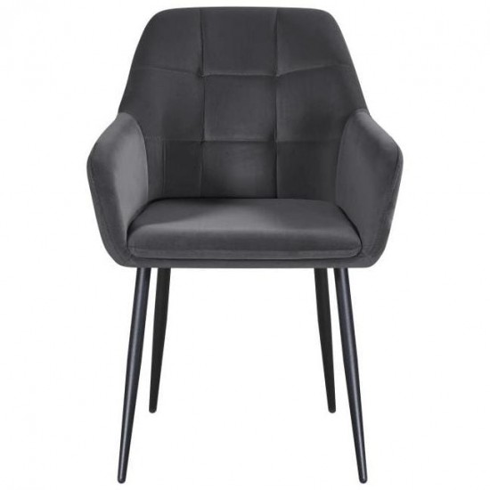 Krēsls UGO Tumši pelēks