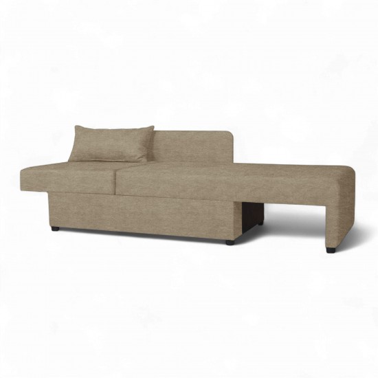 Bērnu Dīvāns–Gulta Villy Bēšs-pelēks