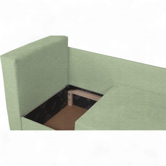 Bērnu Dīvāns–Gulta Villy Tirkīzs