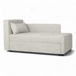 Bērnu Dīvāns–Gulta Villy Gaiši pelēka