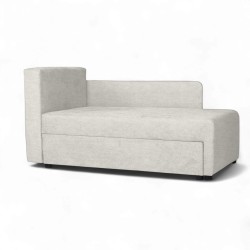 Bērnu Dīvāns–Gulta Villy Gaiši pelēka