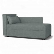 Bērnu Dīvāns–Gulta Villy Tumši pelēks