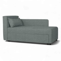 Bērnu Dīvāns–Gulta Villy Tumši pelēks