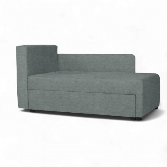 Bērnu Dīvāns–Gulta Villy Tumši pelēks