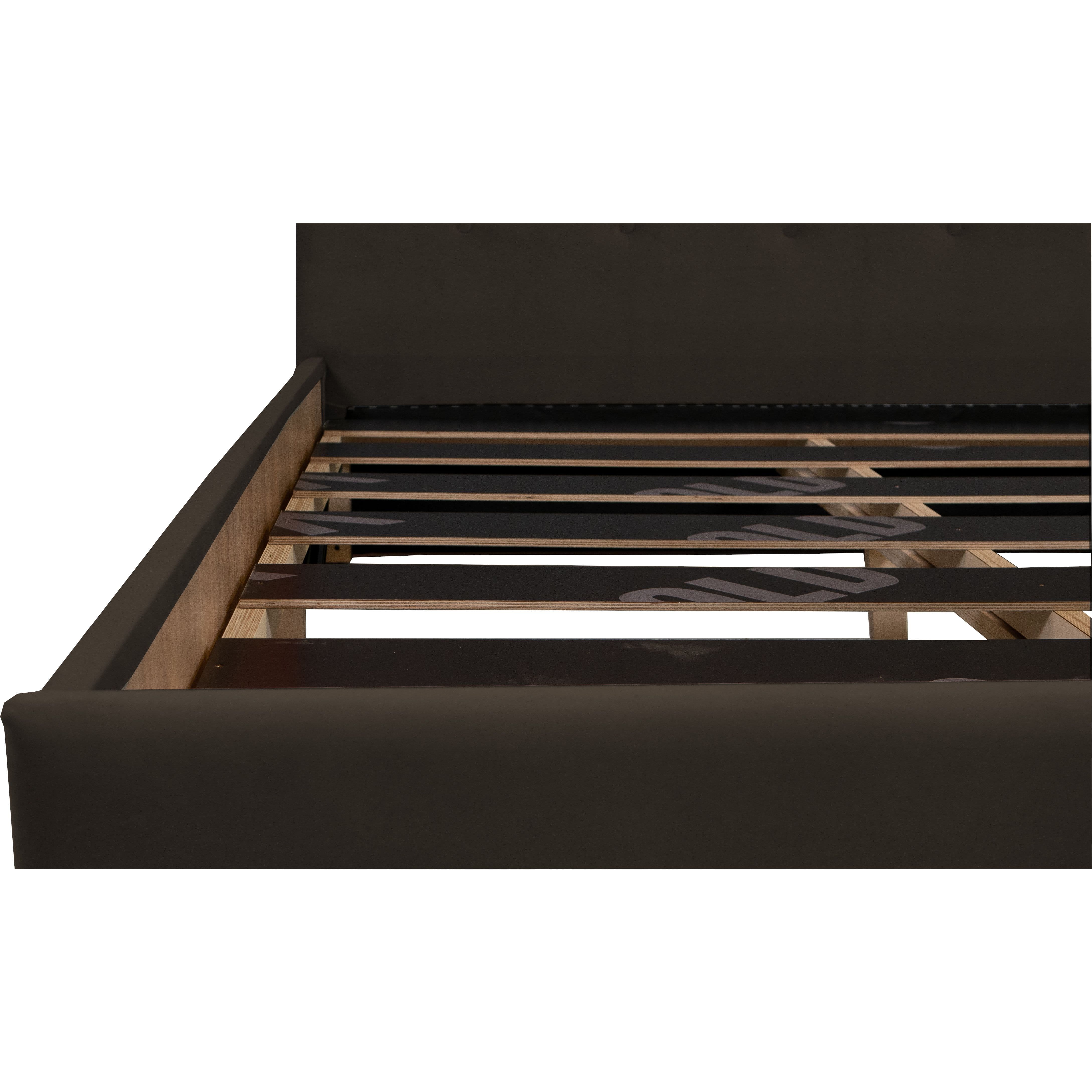 Bed with Storage Poga Light brown 90 — photo 8