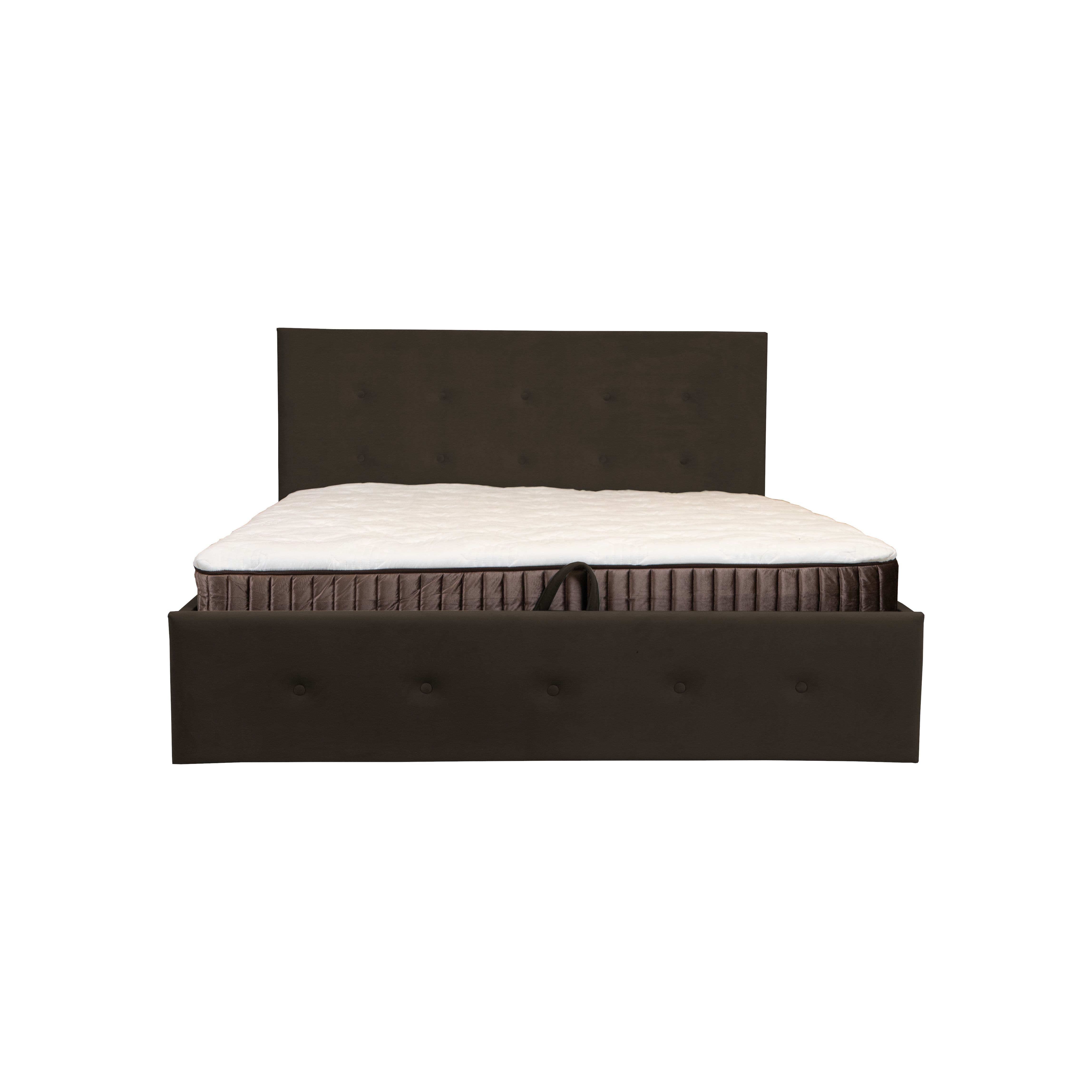 Bed with Storage Poga Light brown 90 — photo 7