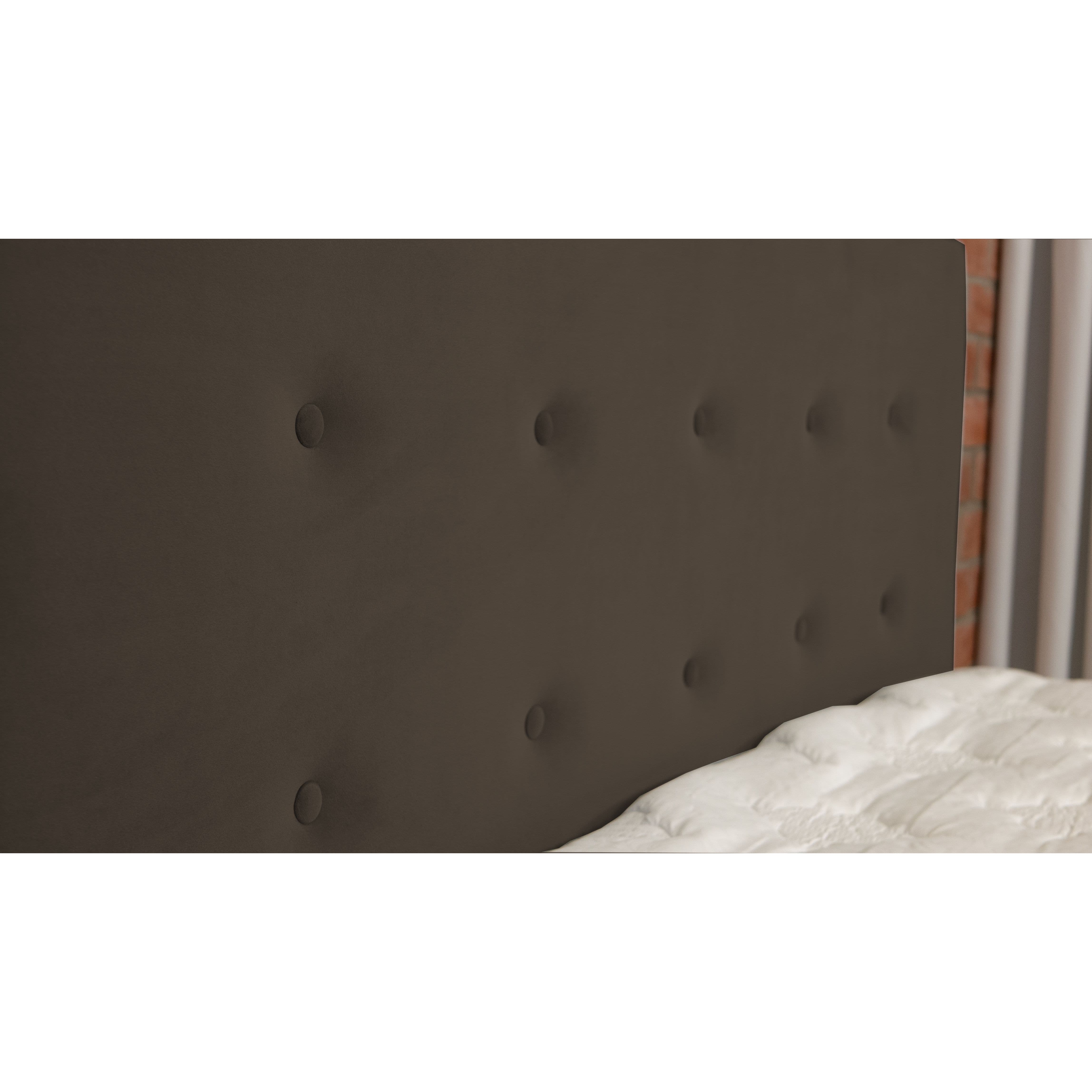 Bed with Storage Poga Light brown 90 — photo 10