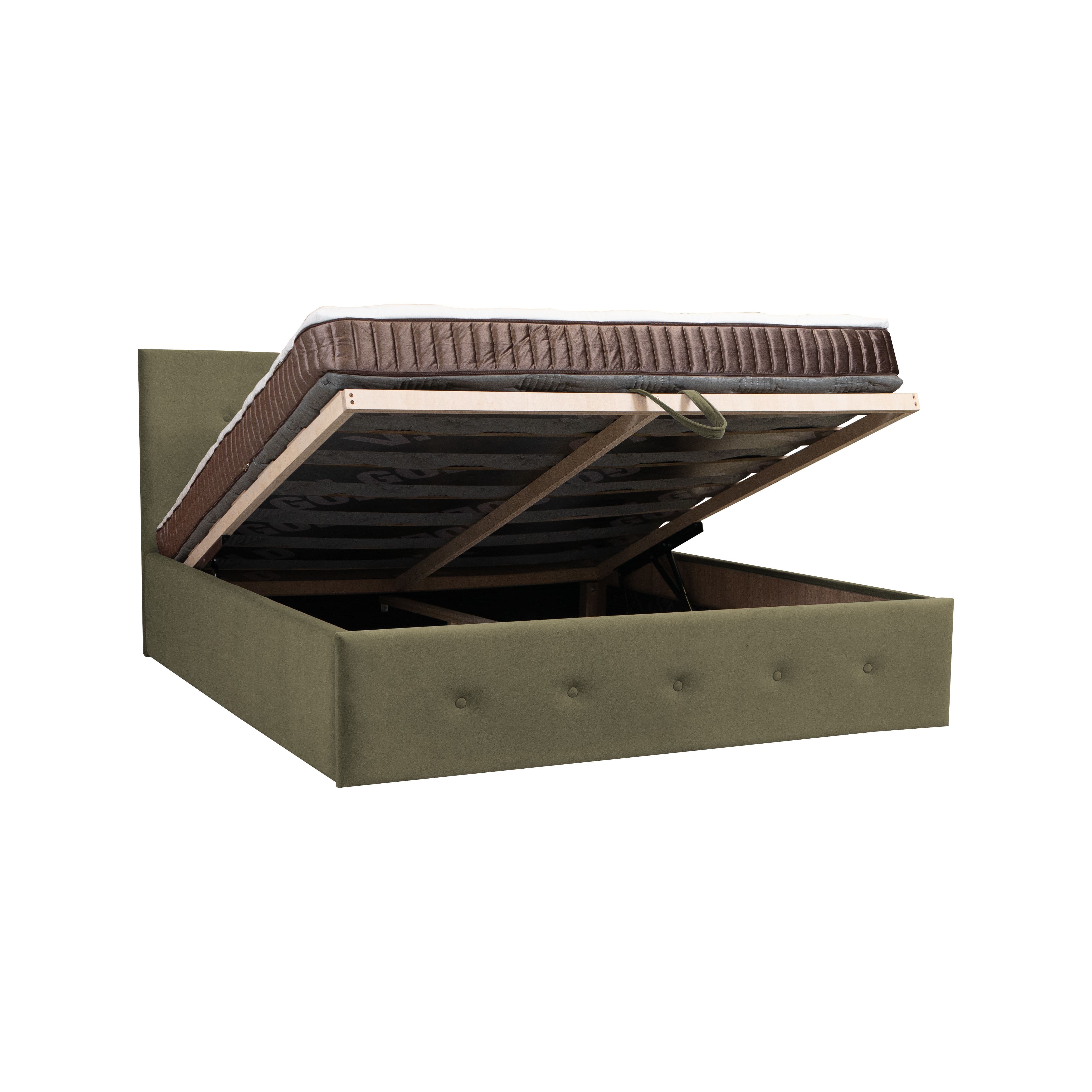 Bed with Storage Poga Olive 200 — photo 4