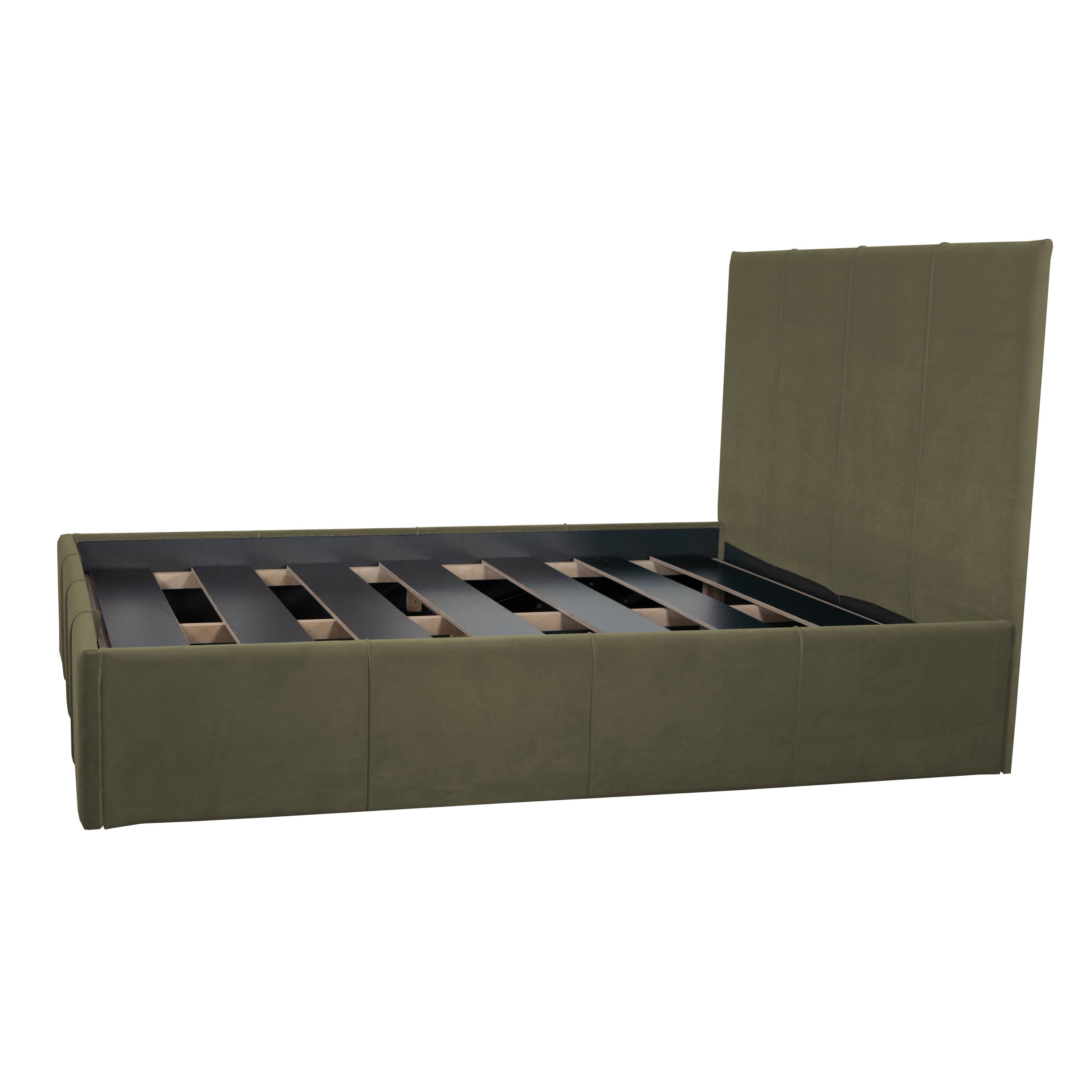 Bed with Storage Stef Olive 140 — photo 5
