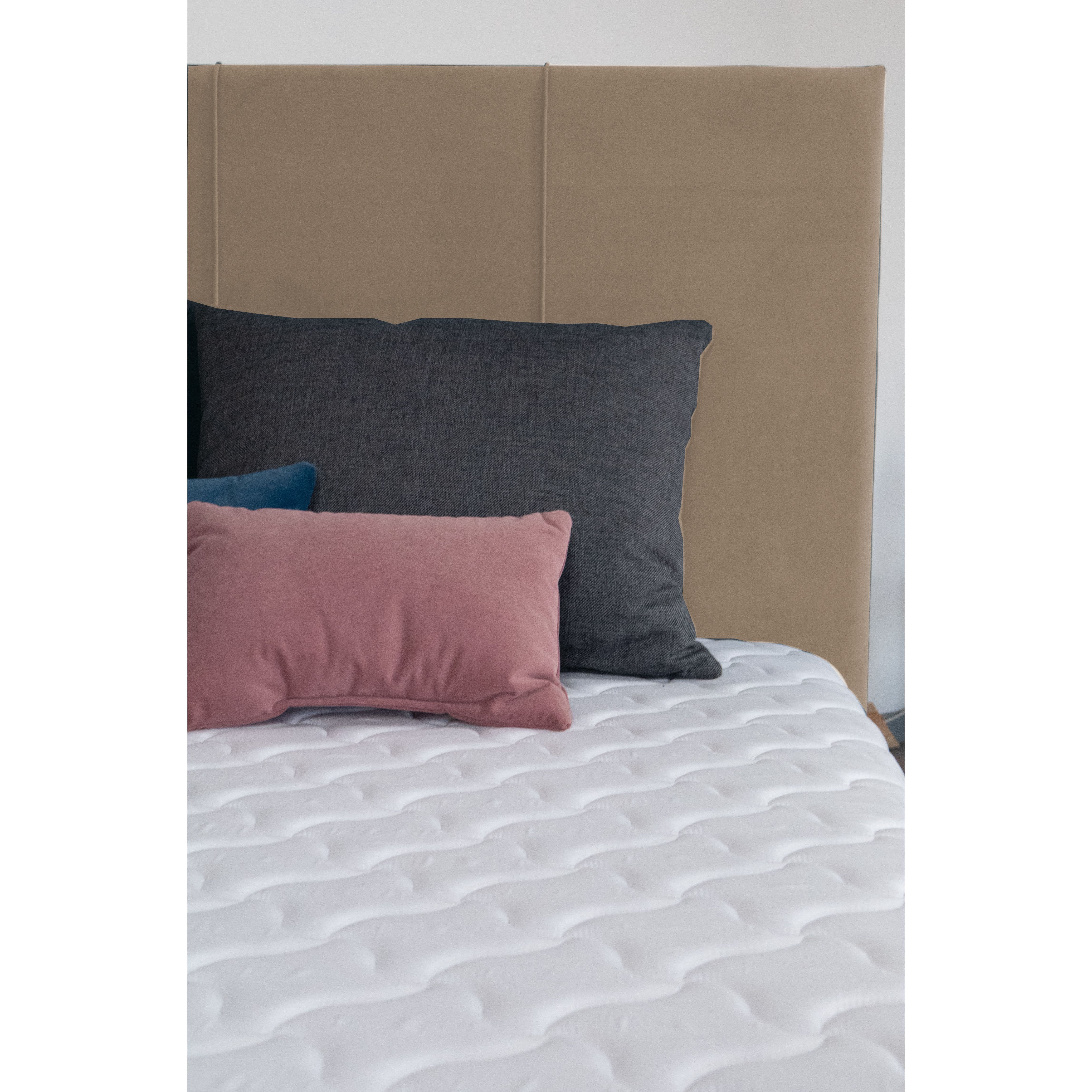 Bed with Storage Stef Cream 90 — photo 7