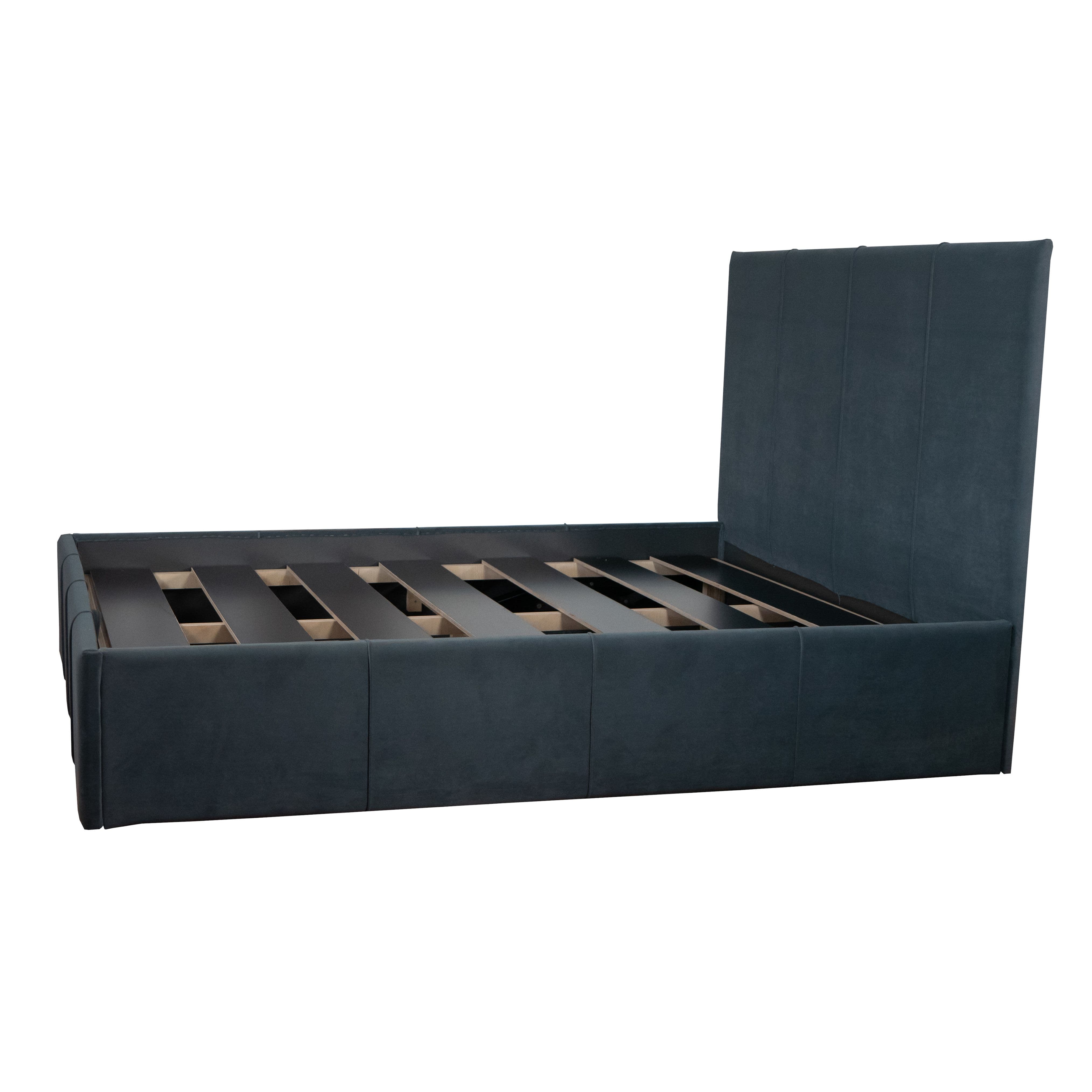 Bed with Storage Stef Gray 120 — photo 6