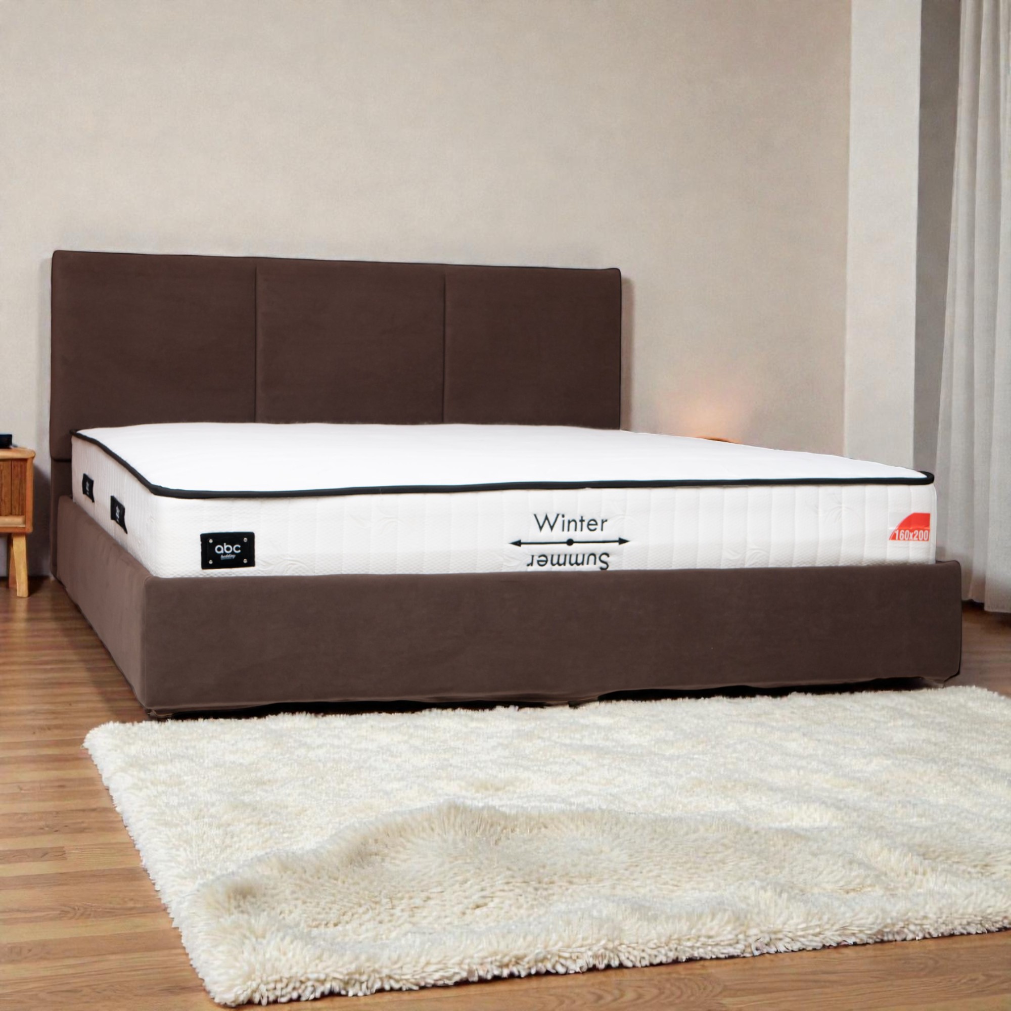 Bed with Storage Libe Brown 120 — photo 1