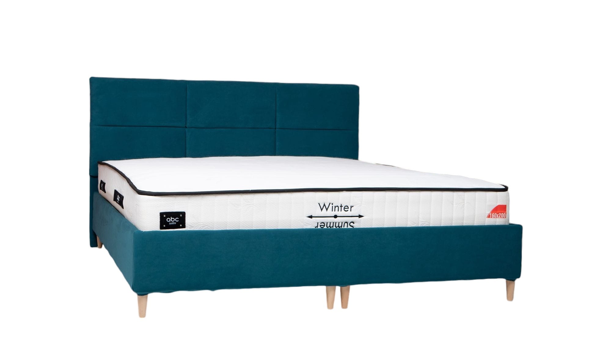 Bed with Storage Lizi Classic Light gray 180 — photo 2