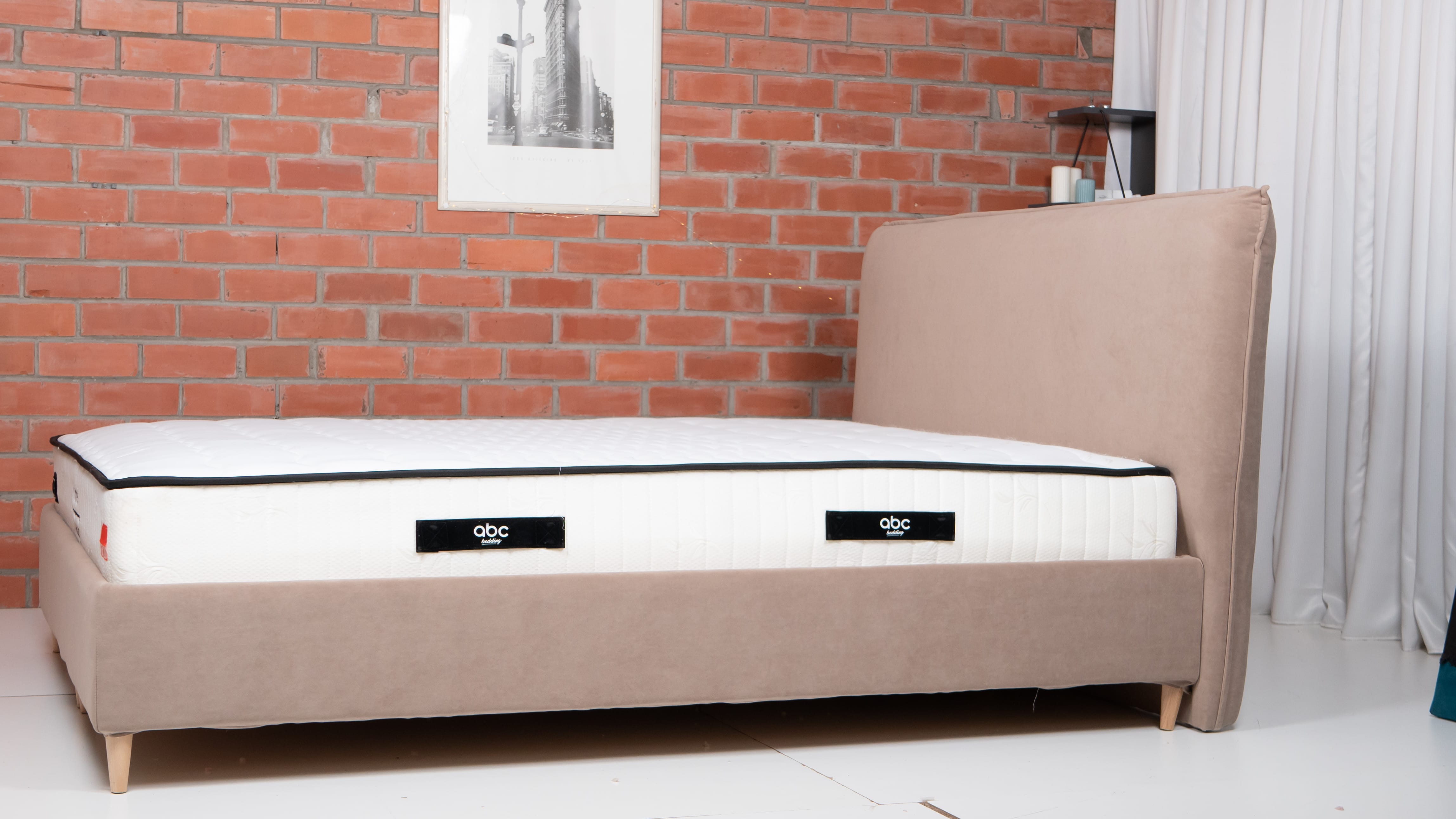 Bed with Storage Mika Classic Light gray 140 — photo 7