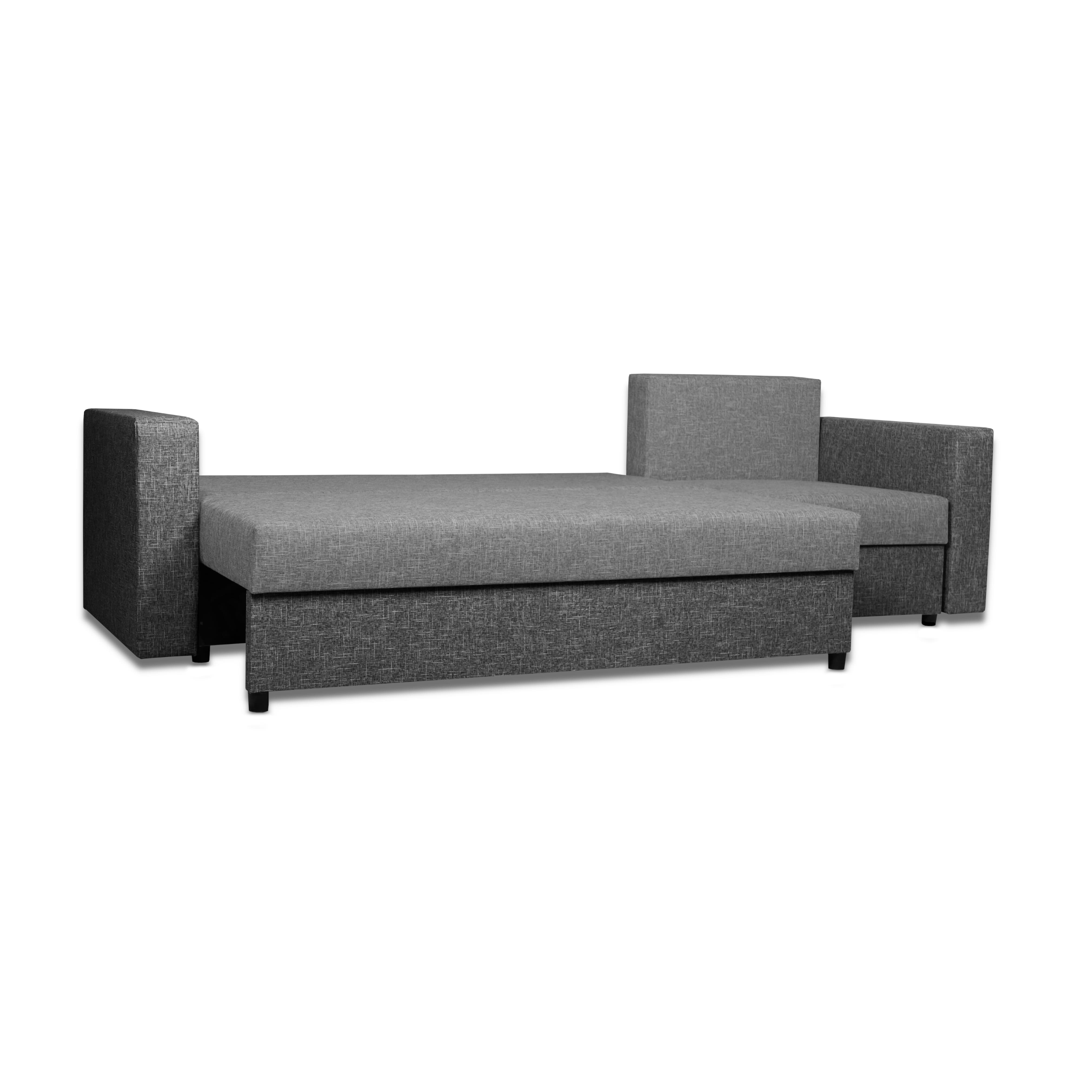Corner Sofa Lona Combination of light and dark gray Standard (145cm) — photo 7