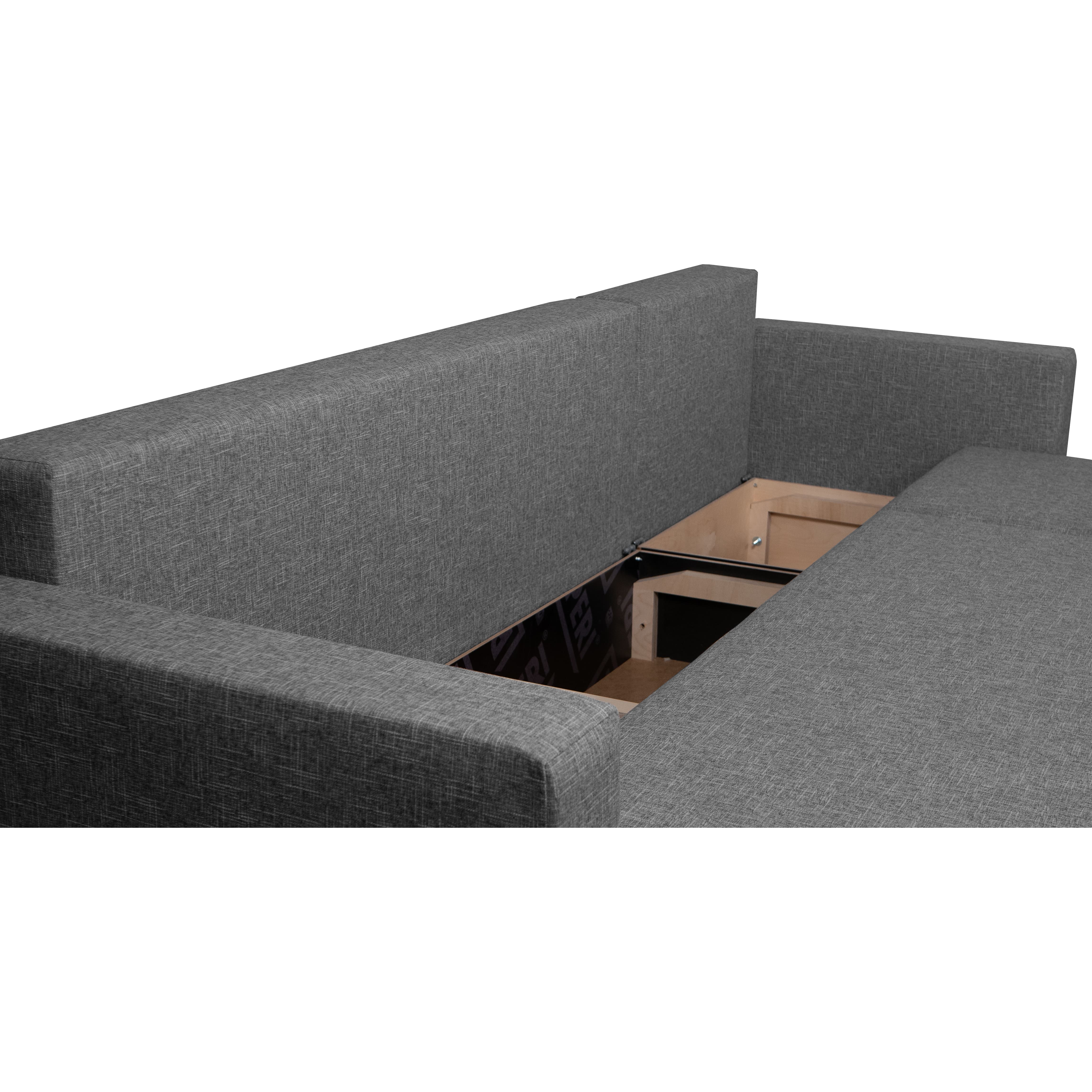 Corner Sofa Lona Light gray Standard (145cm) — photo 11