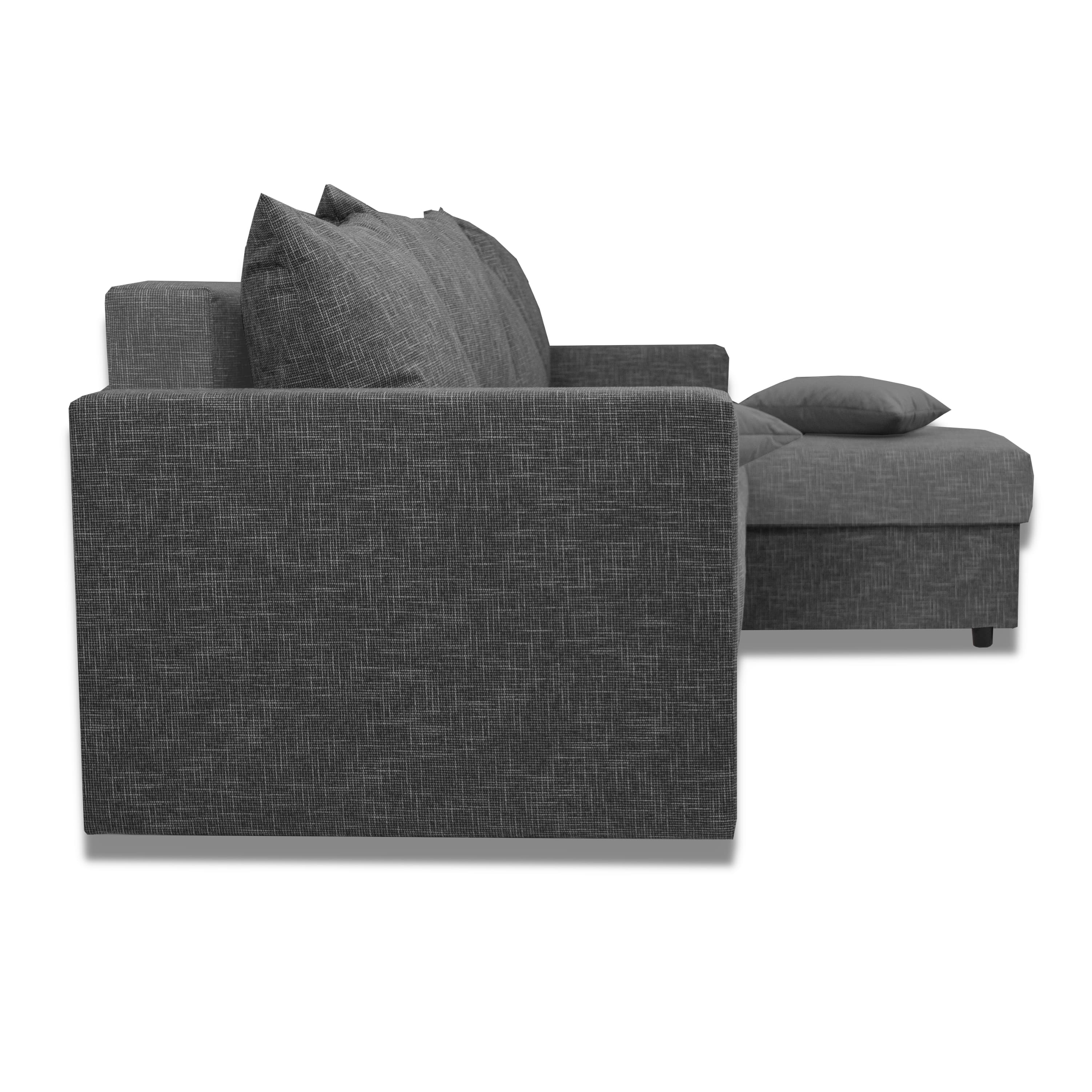 Corner Sofa Lugan+ Combination of light and dark gray Standard (145cm) — photo 11