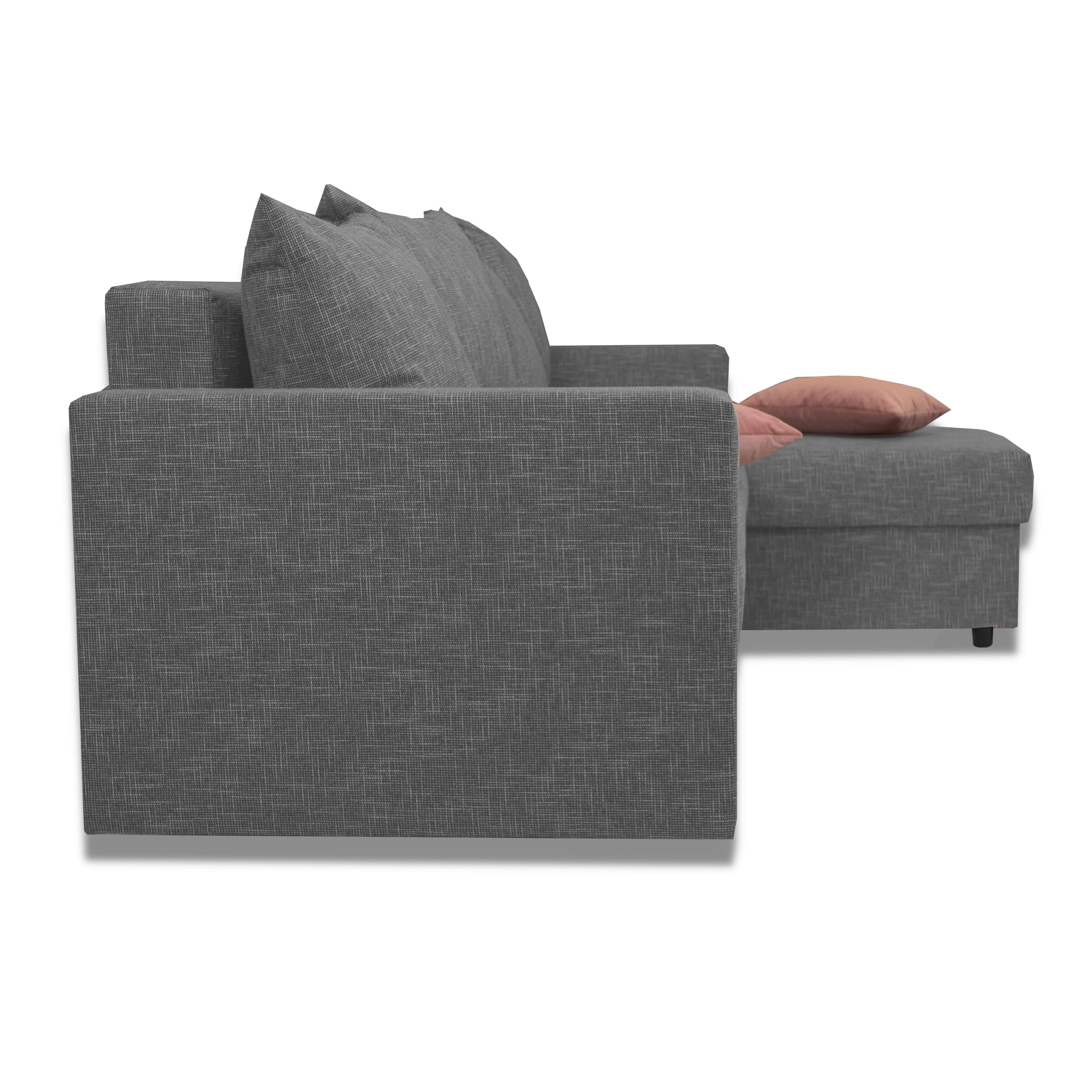 Corner Sofa Lugan+ Light gray XL (160cm) — photo 11
