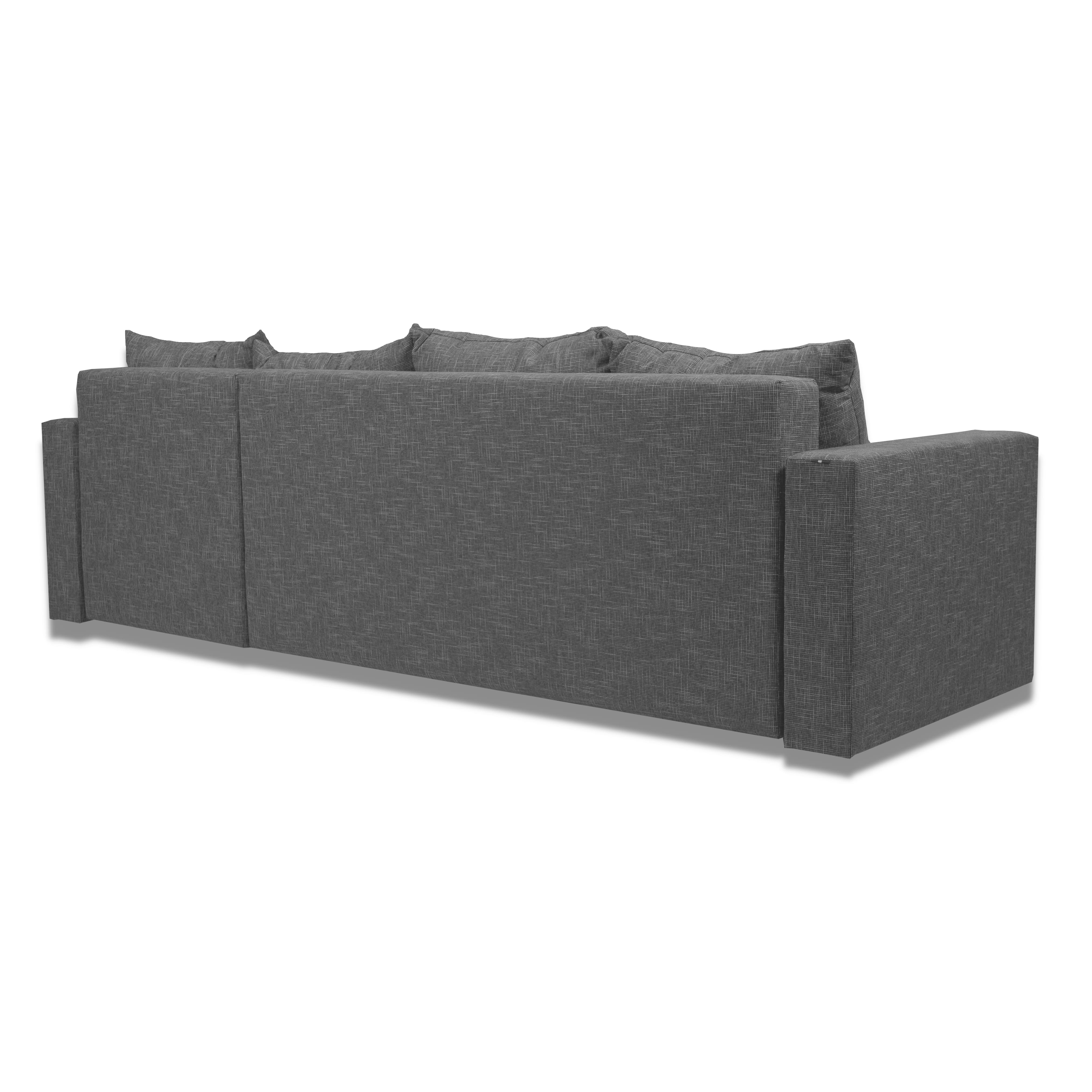 Corner Sofa Lugan+ Light gray XL (160cm) — photo 12