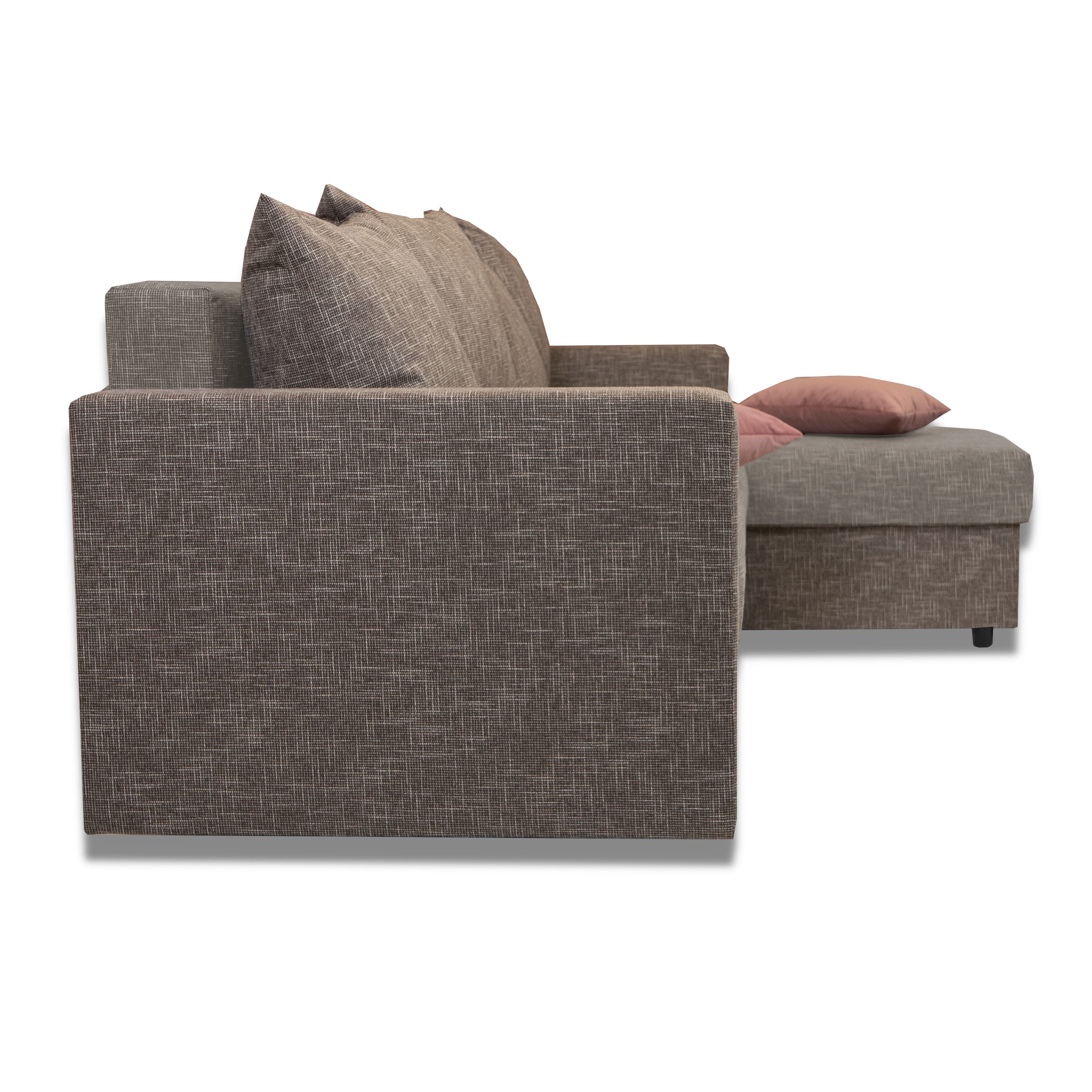 Corner Sofa Lugan+ Combination of light and dark beige Standard (145cm) — photo 11