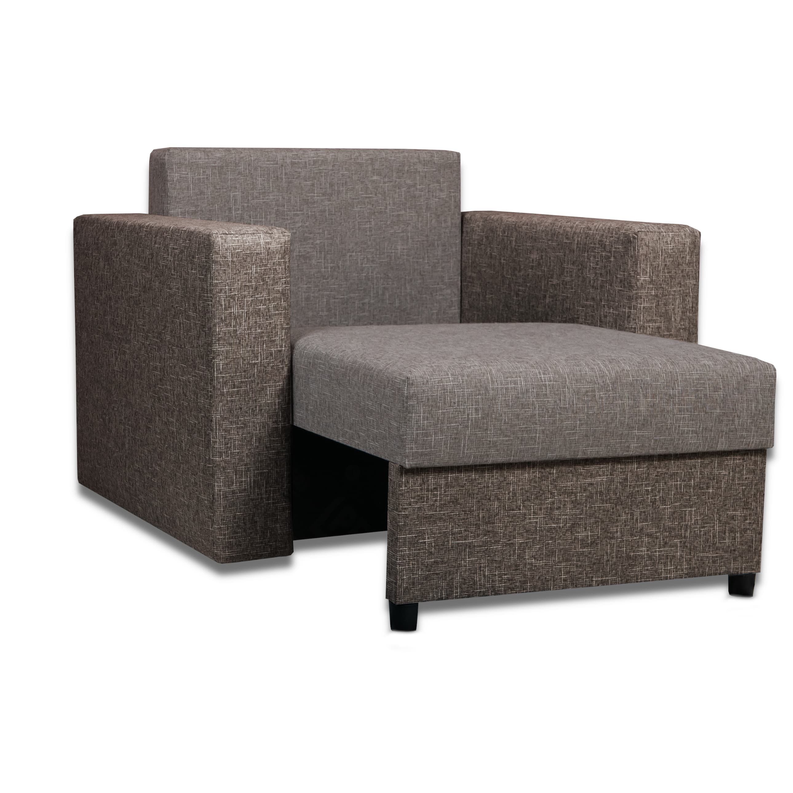 Armchair Lura Combination of light and dark beige — photo 5