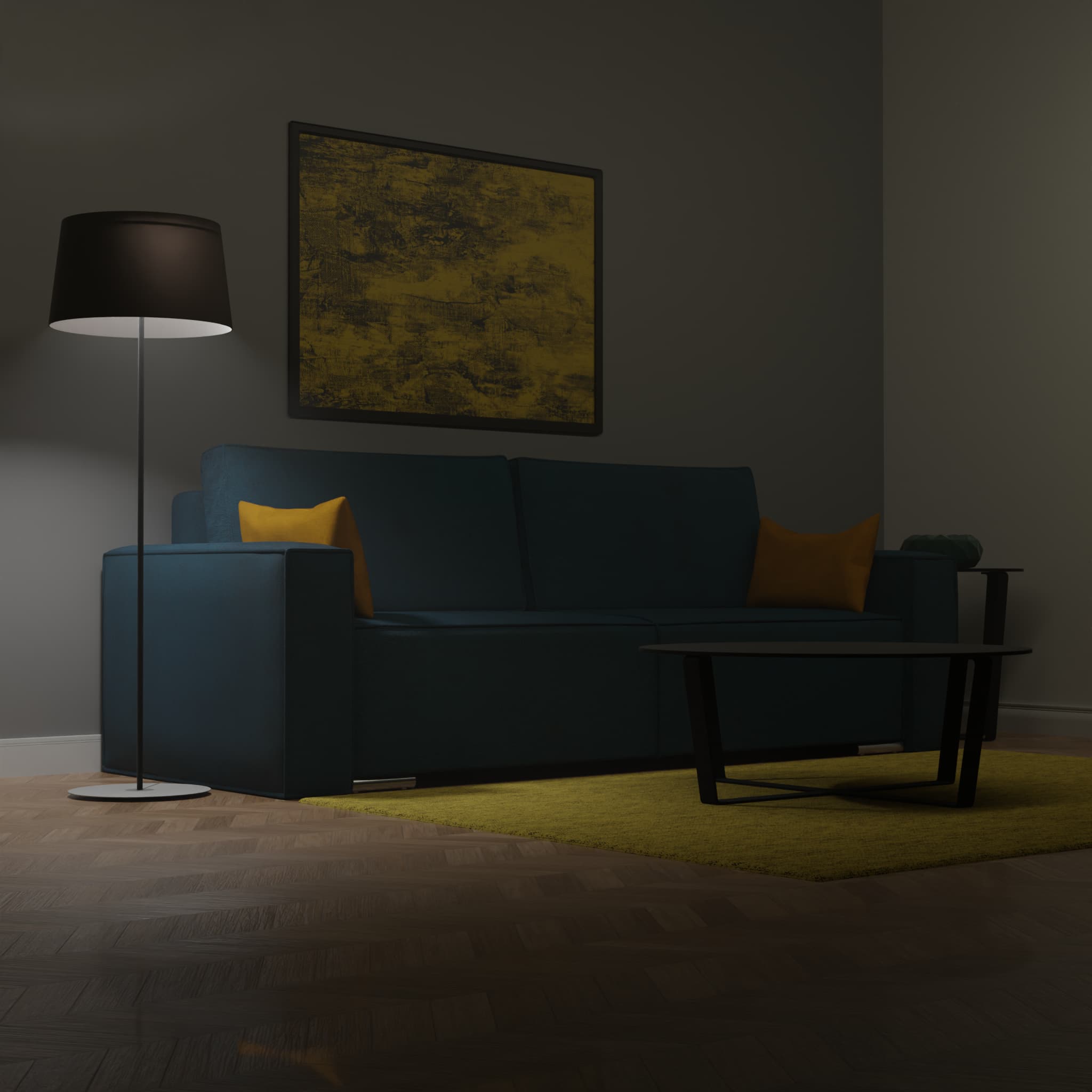 Sofa bed Matonne Navy — photo 6